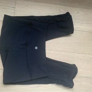 Lululemon 21” leggings - laced side